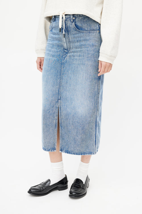 Isabel Marant Étoile Blue Denim Skirt