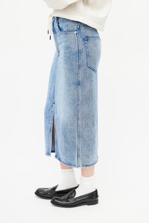 Isabel Marant Étoile Blue Denim Skirt