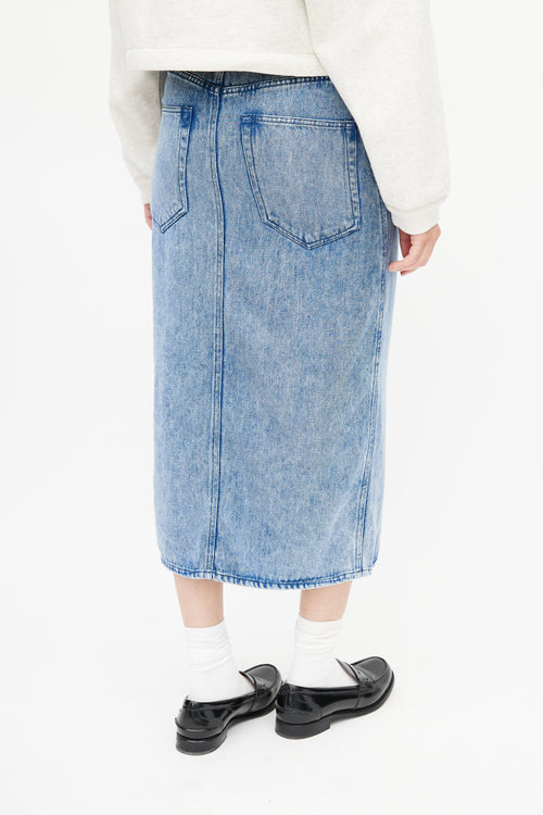 Isabel Marant Étoile Blue Denim Skirt