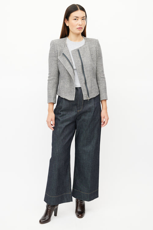 Isabel Marant Étoile Grey Wool Jacket