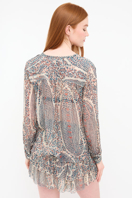 Isabel Marant Étoile Multi SIlk Serim Dress