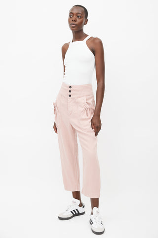 Isabel Marant Étoile Pink High Waisted Pant