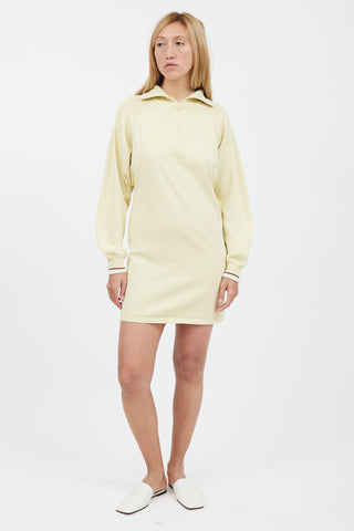 Isabel Marant Étoile Yellow Quarter Zip Sweater