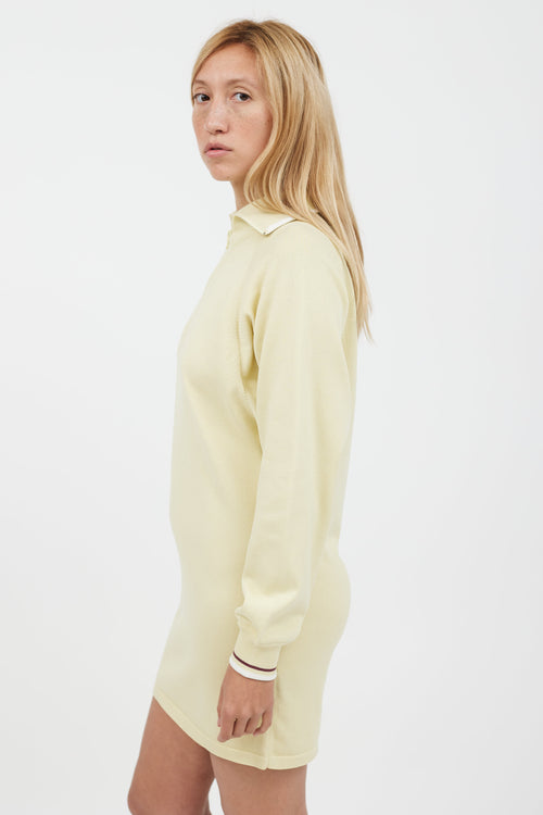 Isabel Marant Étoile Yellow Quarter Zip Sweater