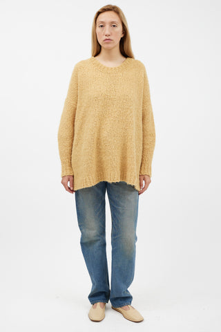 Isabel Marant Étoile Yellow Wool Knit Sweater