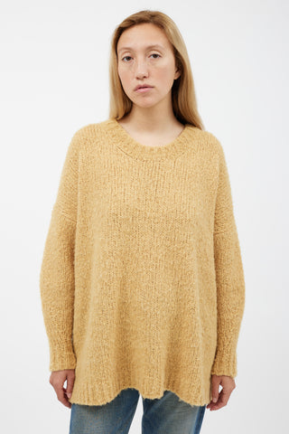 Isabel Marant Étoile Yellow Wool Knit Sweater