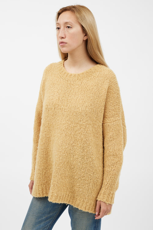 Isabel Marant Étoile Yellow Wool Knit Sweater