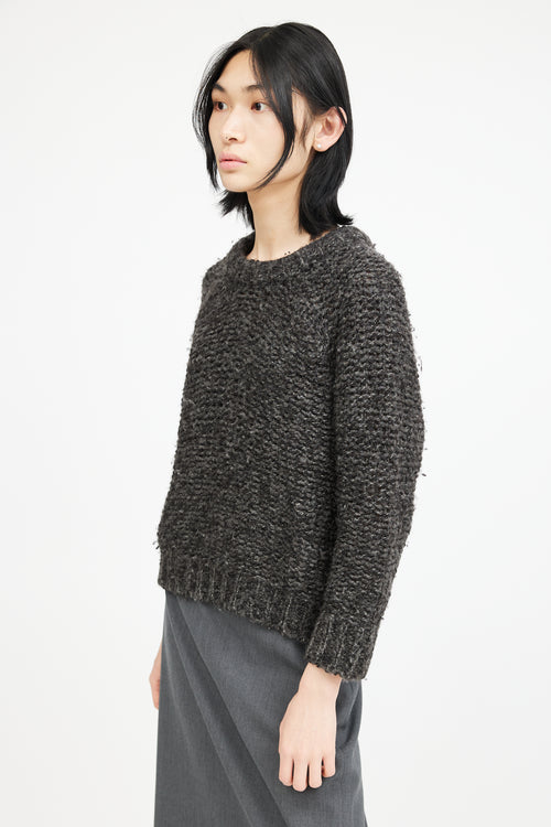 Isabel Marant Grey Wool Knit Sweater