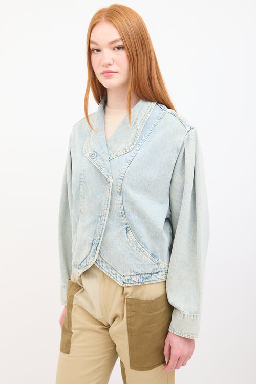 Isabel Marant Light Wash Denim Pauline Jacket