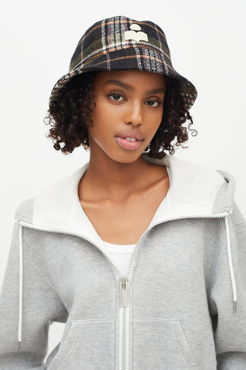 Isabel Marant Multicolour Wool Haley Bucket Hat