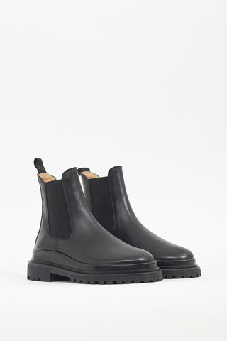 Isabel Marant Black Leather Ceilee Chelsea Boot