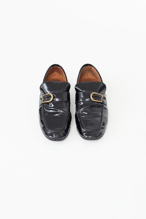 Isabel Marant Black Patent August Loafer