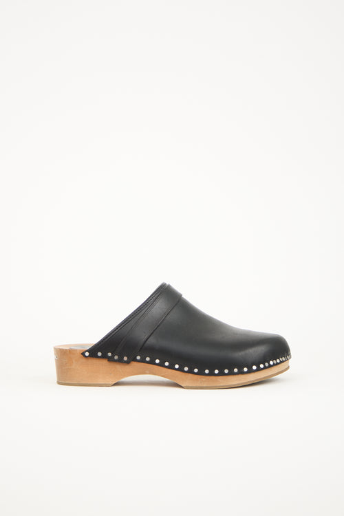 Isabel Marant Leather Thalie Clog