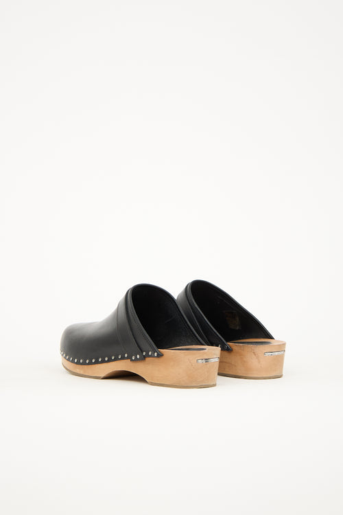 Isabel Marant Leather Thalie Clog