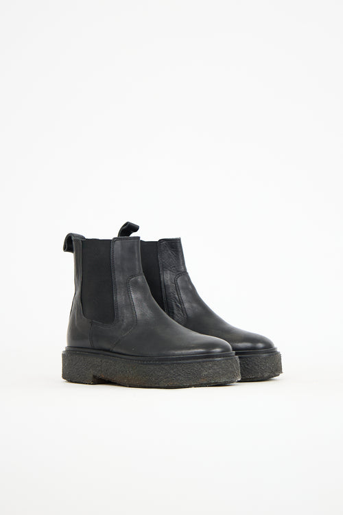 Isabel Marant Leather Celton Chelsea Boot