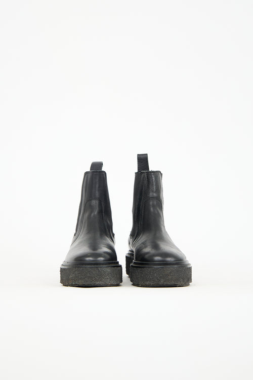 Isabel Marant Leather Celton Chelsea Boot