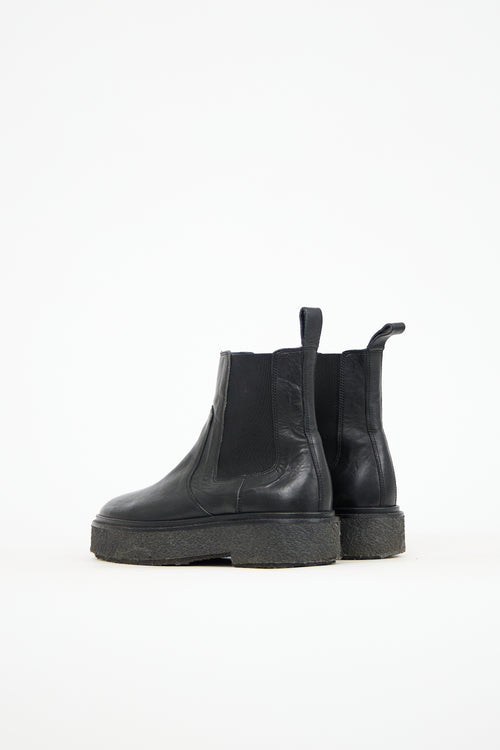 Isabel Marant Leather Celton Chelsea Boot