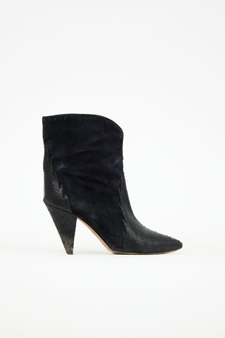 Isabel Marant Suede Leider Boot