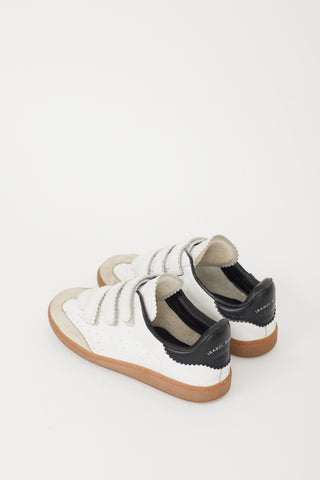 Isabel Marant White Leather Bethy Sneaker