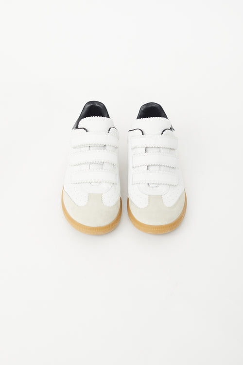 Isabel Marant White Leather Bethy Sneaker