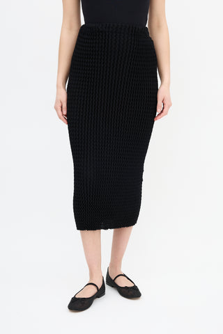 Issey Miyake Zigzag Pleat Skirt