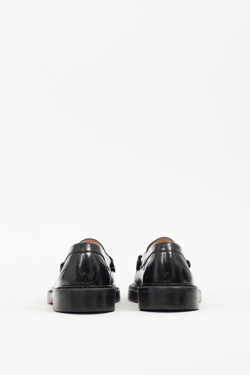 J.Crew Black Patent Leather Winona Penny Loafer