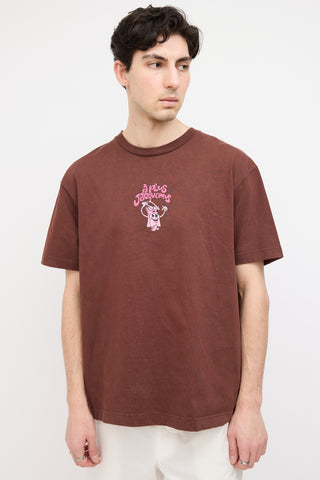 Jacquemus Brown Le Papier 
Le T-Shirt À Plus
 T-Shirt