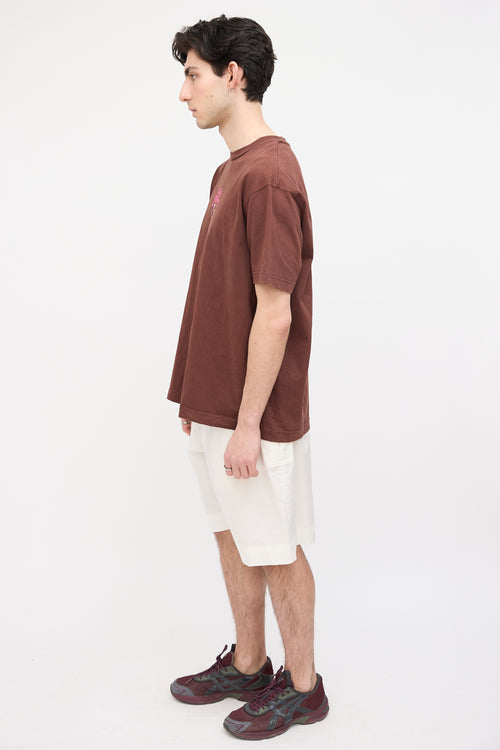 Jacquemus Brown Le Papier 
Le T-Shirt À Plus
 T-Shirt