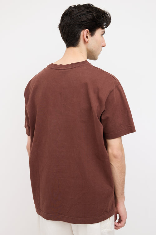 Jacquemus Brown Le Papier 
Le T-Shirt À Plus
 T-Shirt