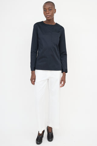 Jil Sander Patch Pocket Top