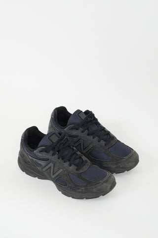 JJJJound X New Balance Dark Grey 
Navy 990v4 Sneaker