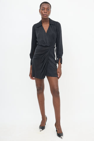 Simkhai Cut Out Wrap Dress