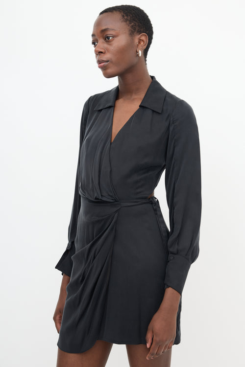 Simkhai Cut Out Wrap Dress