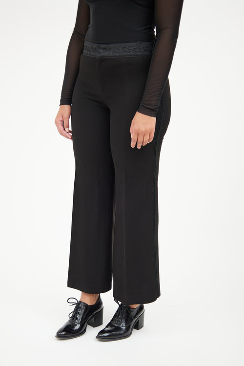 Jean Paul Gaultier Black Jacquard Pant