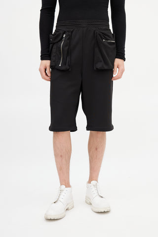 JW Anderson Black Convertible Track Pant