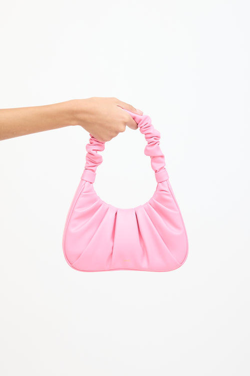 JW PEI Pink Scrunch Bag