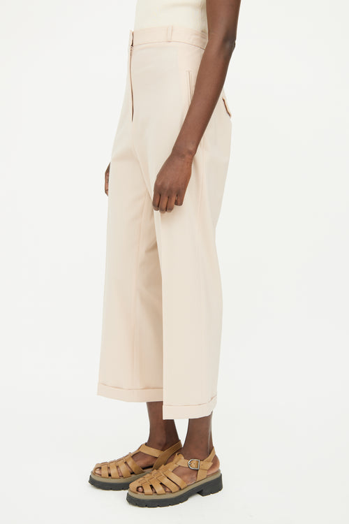 Jacquemus Brown Cuffed Pant