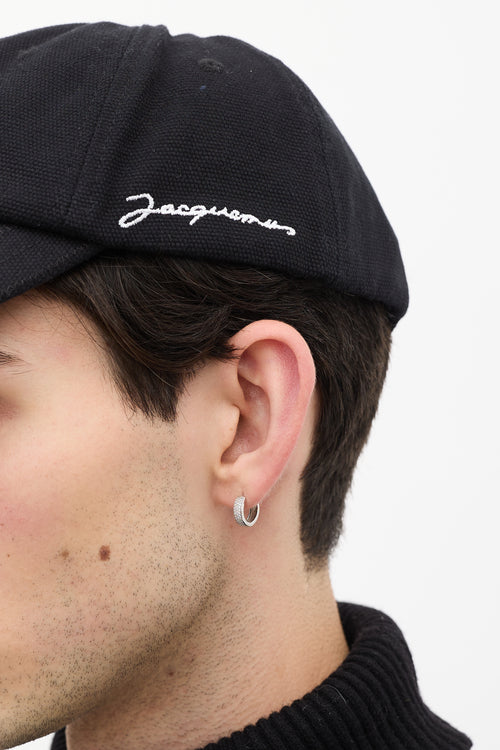 Jacquemus Black La Casquette Logo Hat