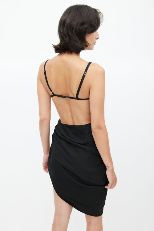 Jacquemus Black La Robe Saudade Dress