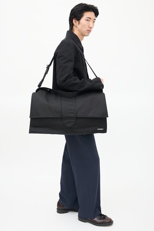 Jacquemus Black Nylon Le Bambino Voyage Bag