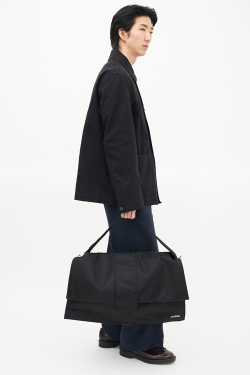 Jacquemus Black Nylon Le Bambino Voyage Bag