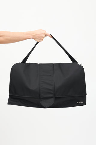 Jacquemus Black Nylon Le Bambino Voyage Bag