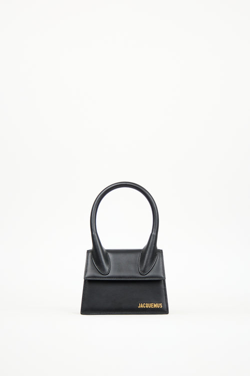 Jacquemus Black Leather Medium Le Chiquito Bag