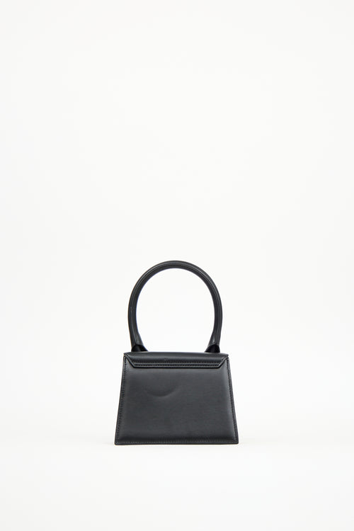 Jacquemus Black Leather Medium Le Chiquito Bag