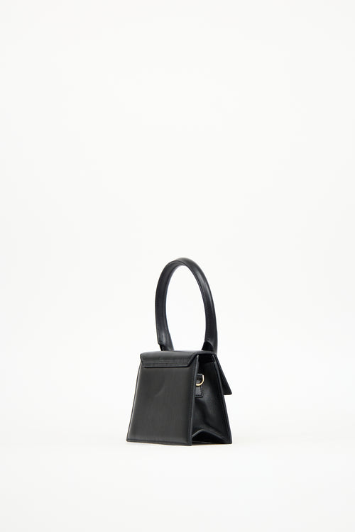 Jacquemus Black Leather Medium Le Chiquito Bag