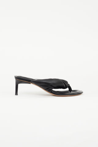 Jacquemus Black Les Sandales Mari Heeled Sandal