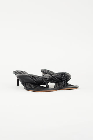 Jacquemus Black Les Sandales Mari Heeled Sandal