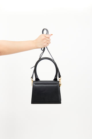 Jacquemus Black Leather Medium Le Chiquito Bag