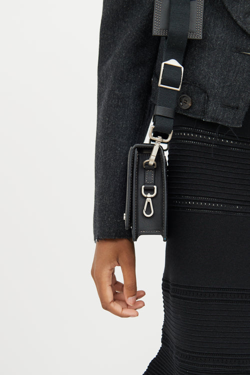 Jacquemus Black Leather Le Bambino Bag