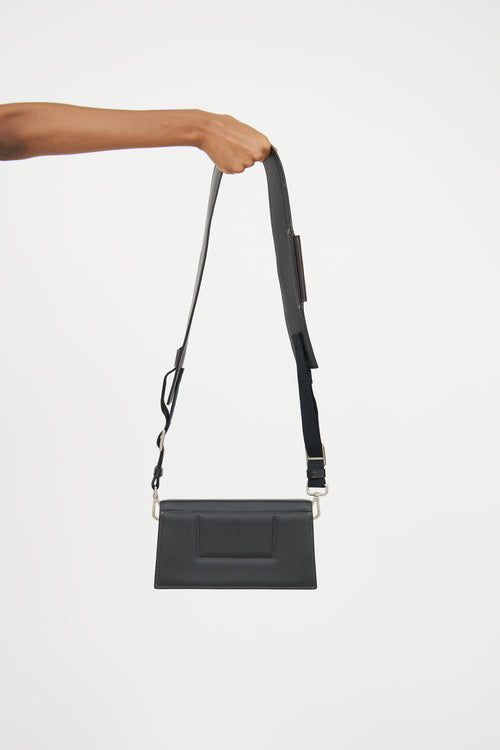 Jacquemus Black Leather Le Bambino Bag